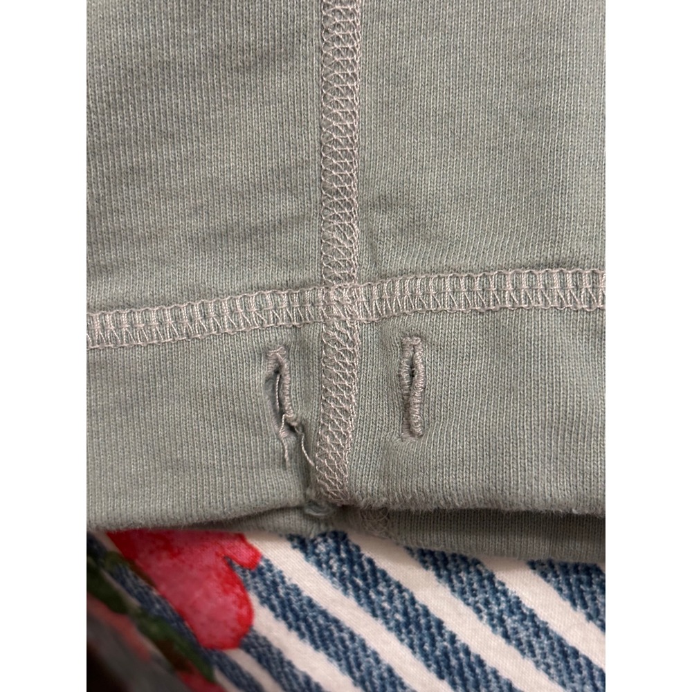 Reigning Champ x Union NYC Athletic Wear Sweatpants M Sage Green Distressed - Picture 9 of 11